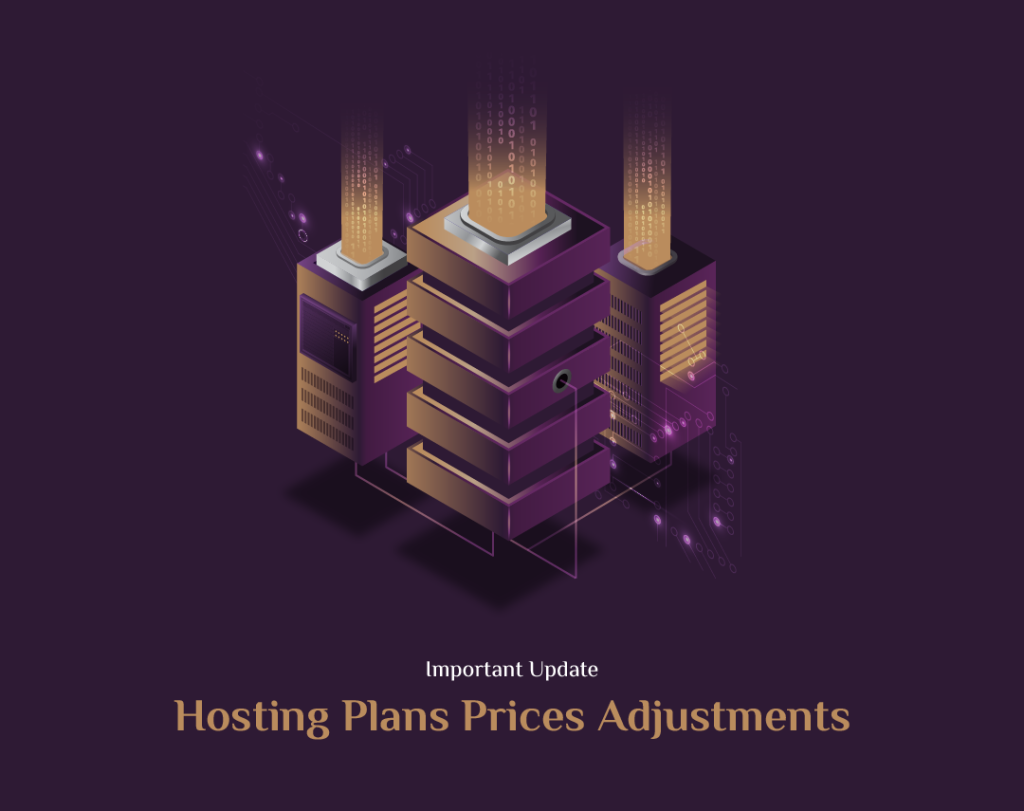Diwan Style hosting plan price adjustment announcement